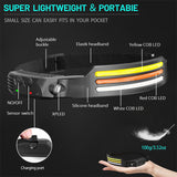 Rechargeable Wide-Beam LED Headlamp